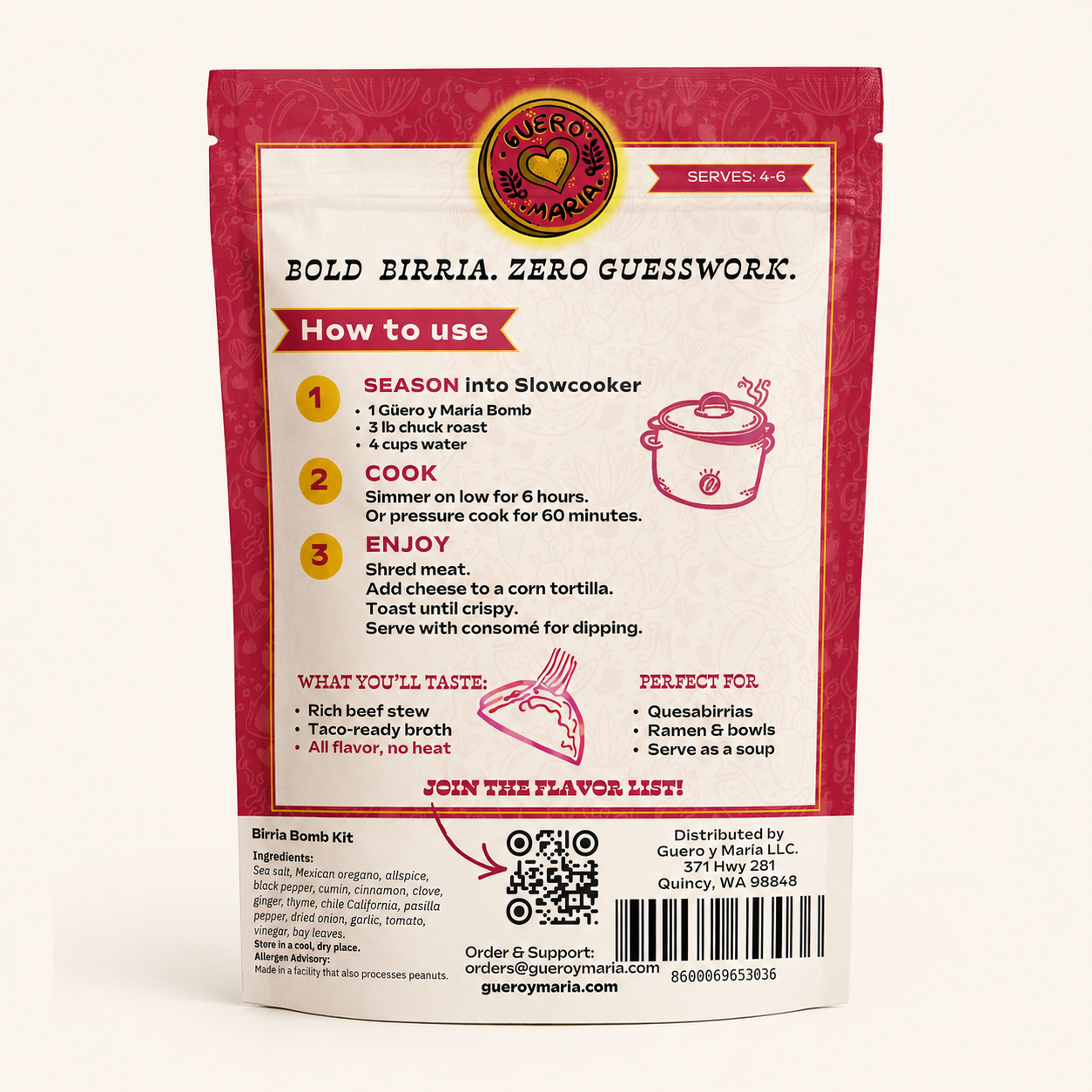 Birria Spice Bomb (2 Pack)