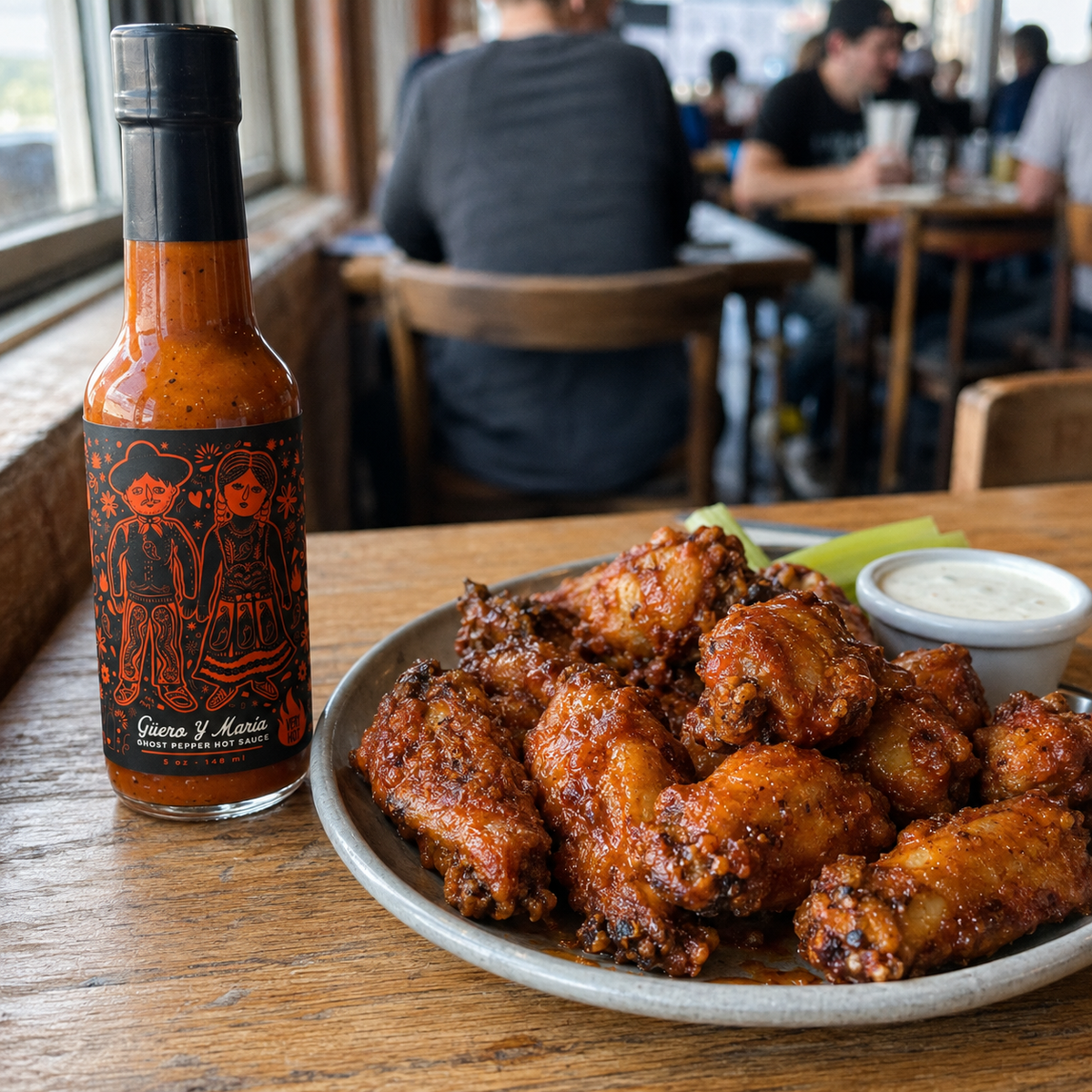 Ghost Pepper Hot Sauce (5 oz)