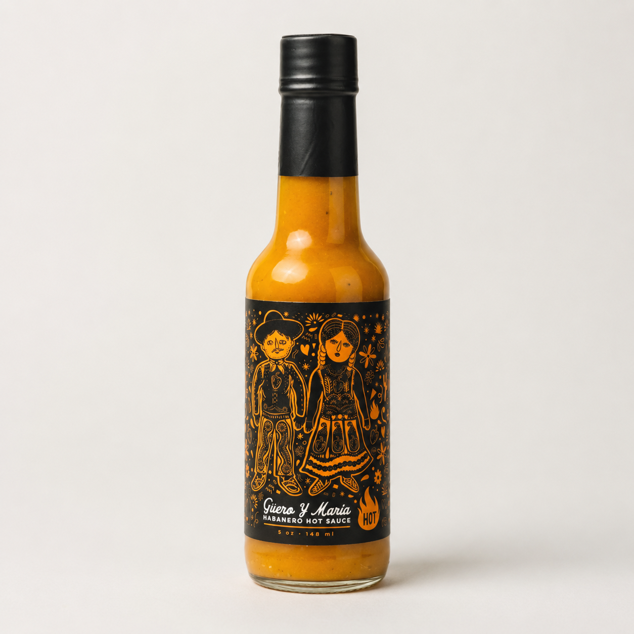 Habanero Hot Sauce (5 oz)